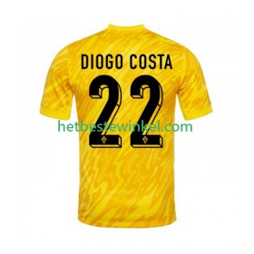 Portugal Diogo Costa 22 Voetbalshirts Doelman Thuis 2024